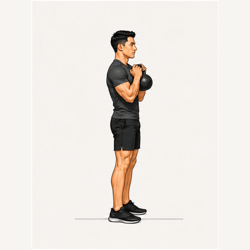 Goblet squat technique preview